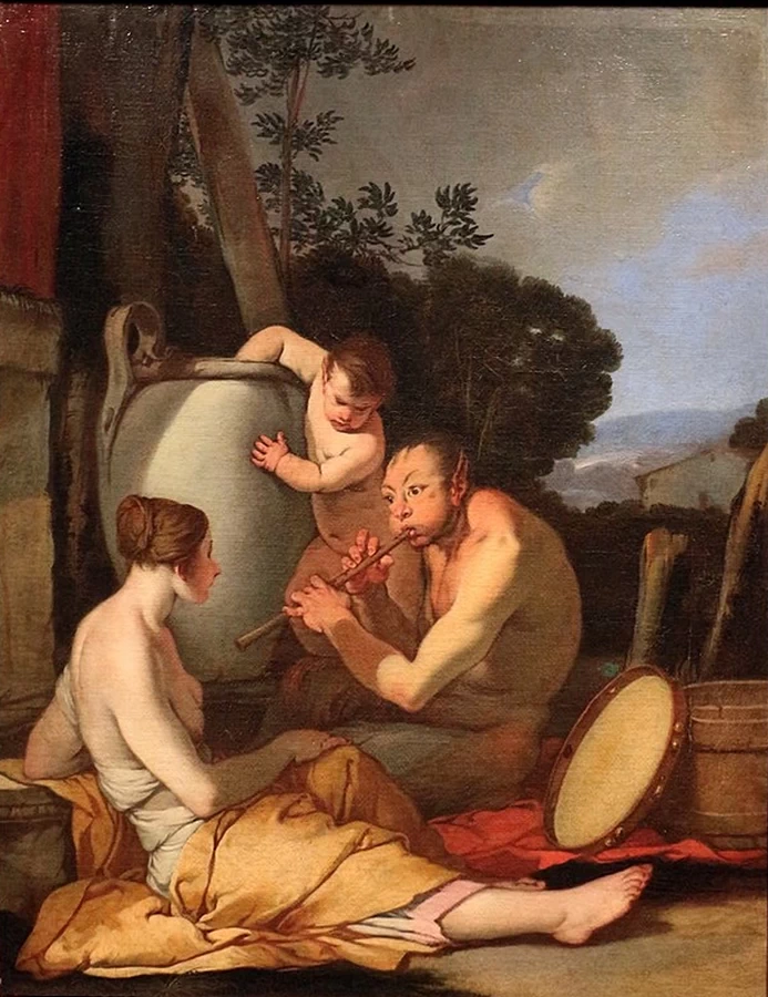 Pan e una Ninfa - Museo del Settecento Veneziano